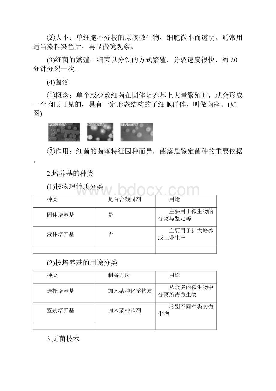 学年高中生物第一部分微生物的利用大肠杆菌的培养和分离同步备课教学案.docx_第2页