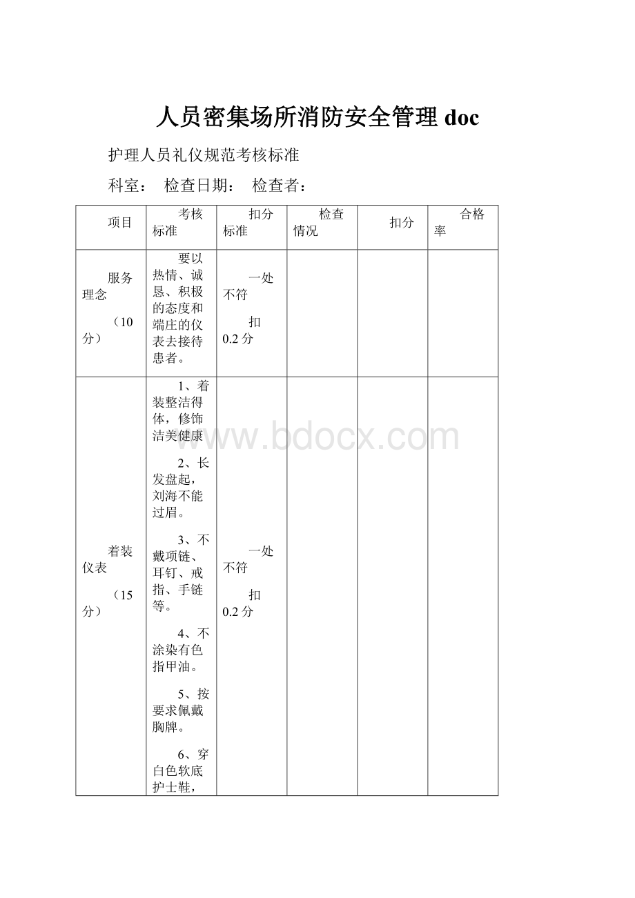 人员密集场所消防安全管理doc.docx