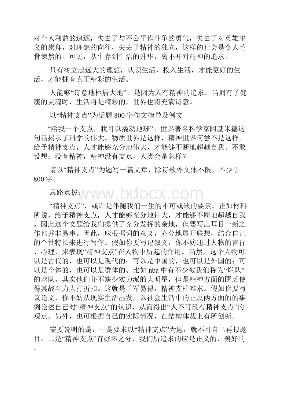 追求作文之追求精神的作文.docx_第2页