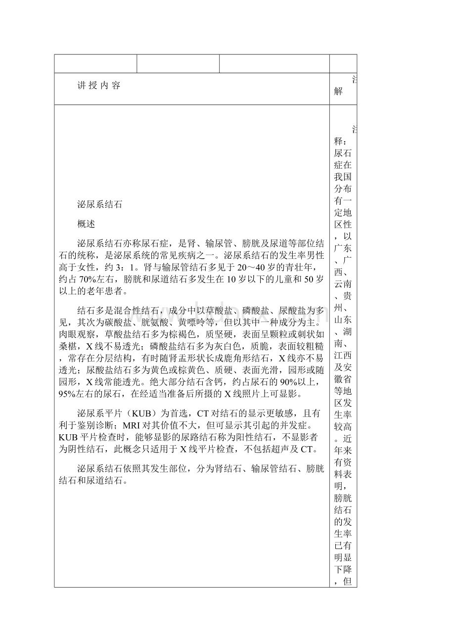 泌尿系结石教案word资料10页.docx_第3页
