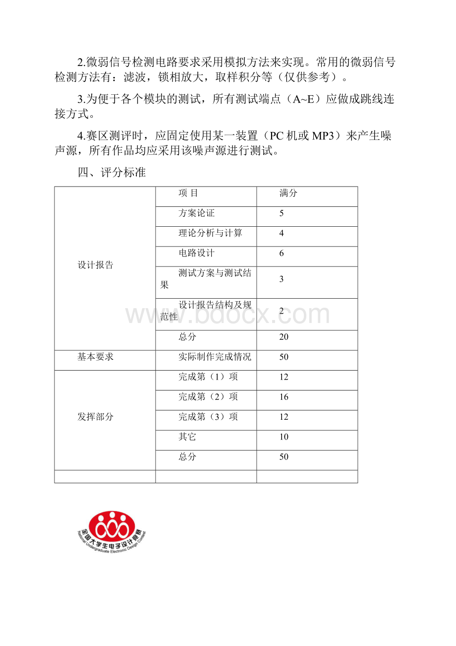 江苏省大学生电子设计竞赛TI杯试题汇总word文档.docx_第3页