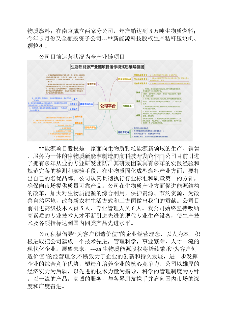 能源项目股权众筹项目商业计划书.docx_第3页