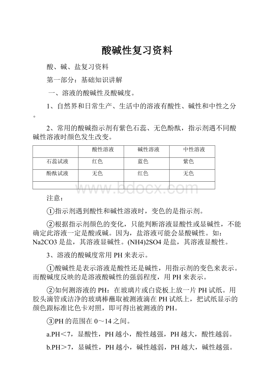 酸碱性复习资料.docx_第1页