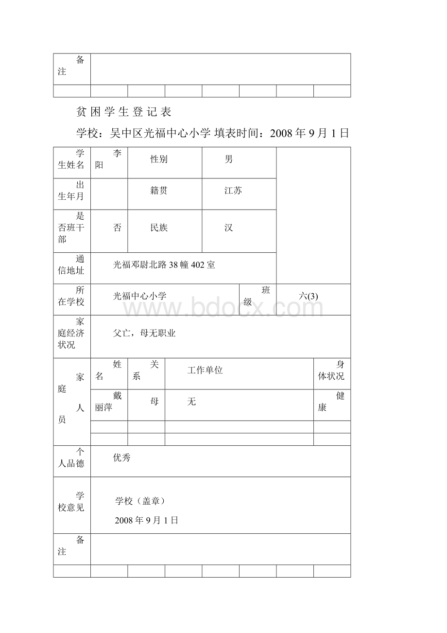 贫 困 学 生 登 记 表.docx_第2页