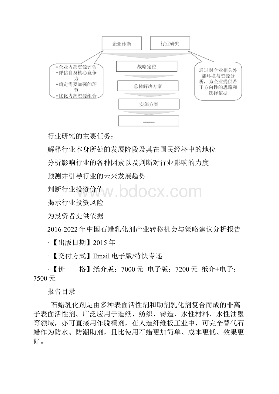 中国石蜡乳化剂产业转移机会与策略建议分析报告.docx_第3页