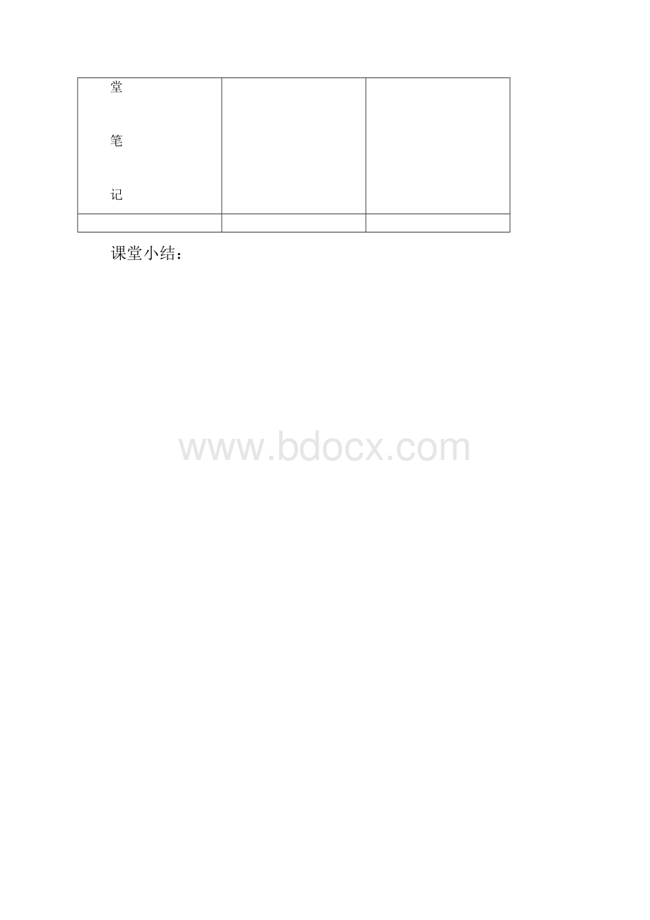 必修一学生课堂历史笔记记录表.docx_第3页