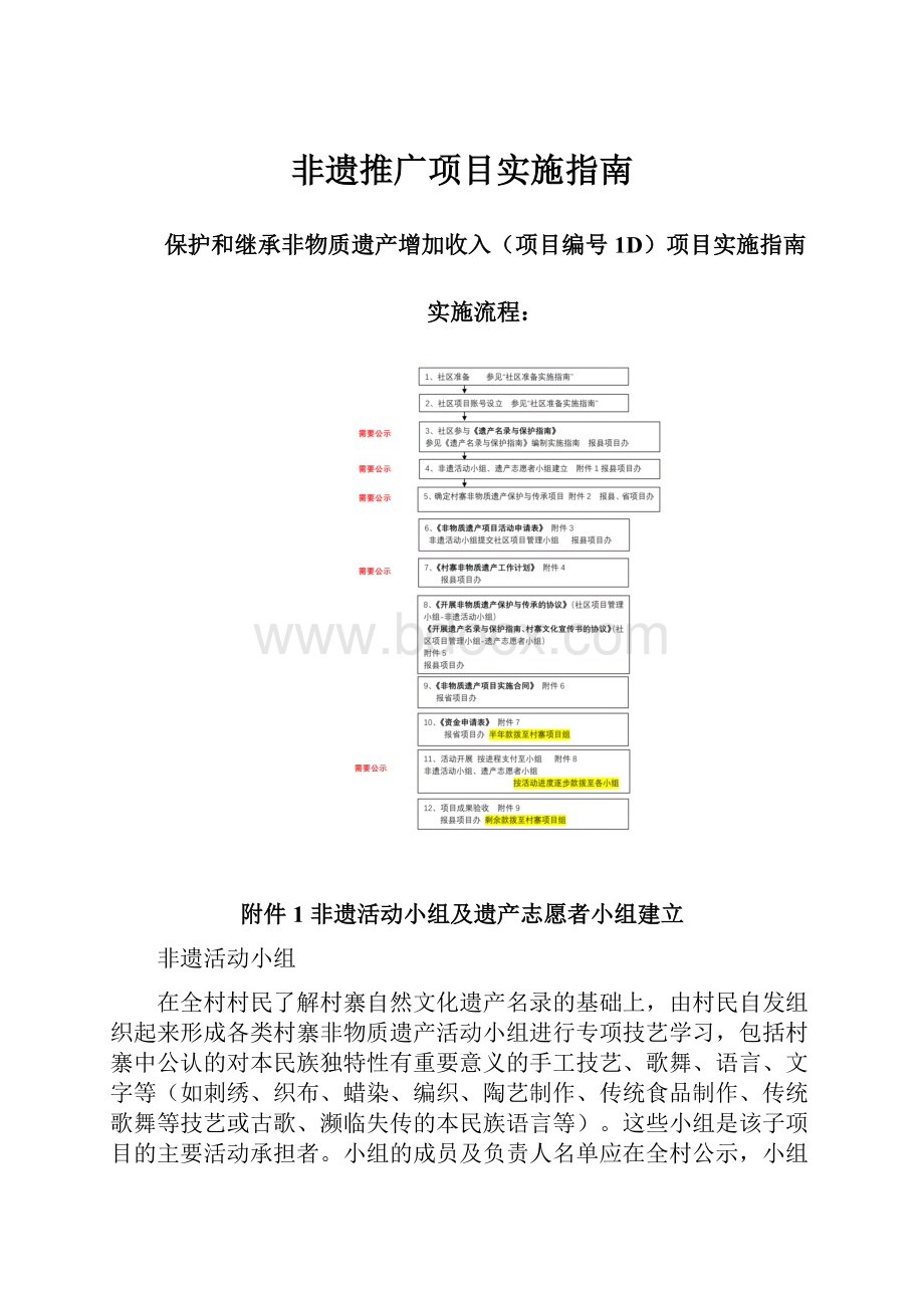 非遗推广项目实施指南.docx