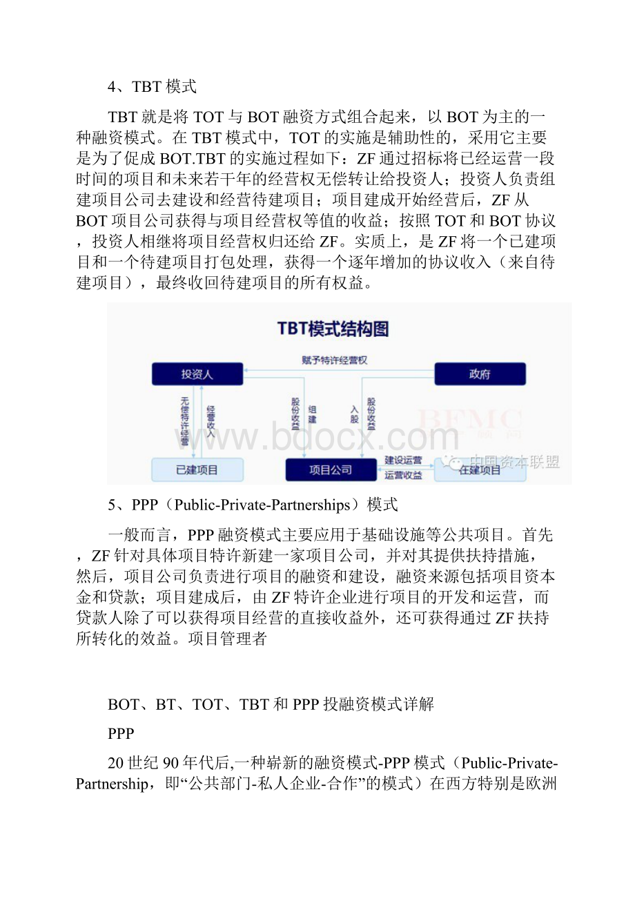 全面解析BOTBTTOTTBT和PPP投融资模式.docx_第3页