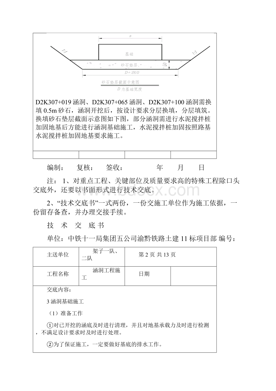 铁路涵洞工程技术交底.docx_第2页