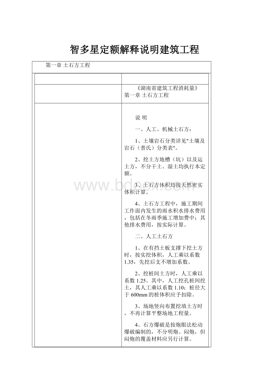 智多星定额解释说明建筑工程.docx_第1页