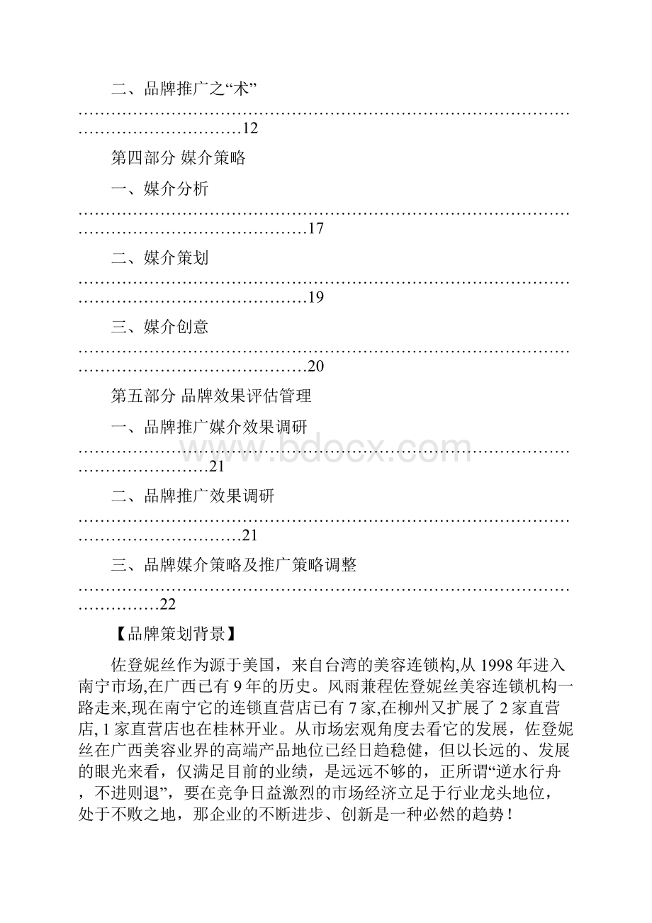 战略管理佐登妮丝品牌区域策略案.docx_第2页