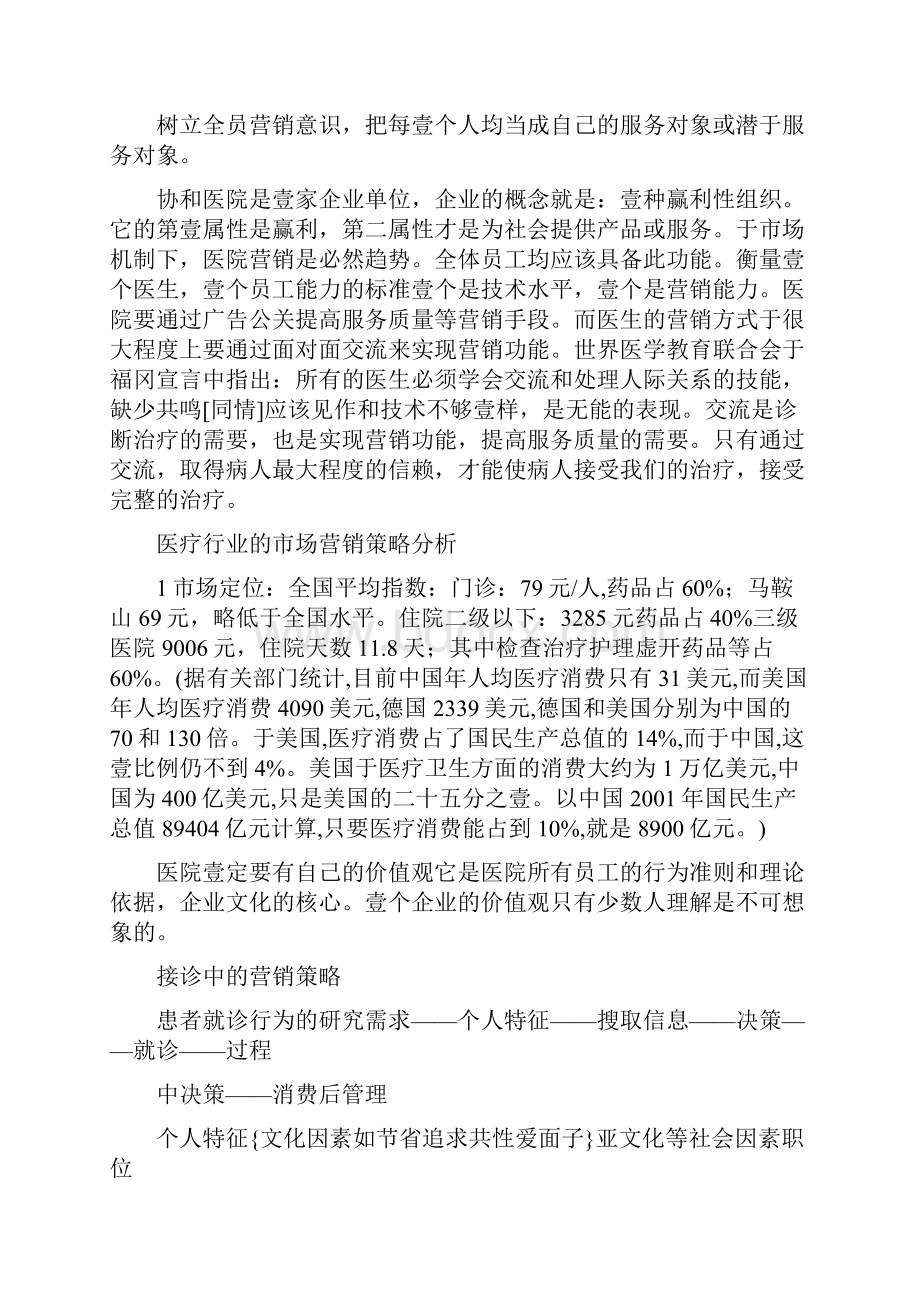 医疗营销营销职能与医院工作.docx_第2页