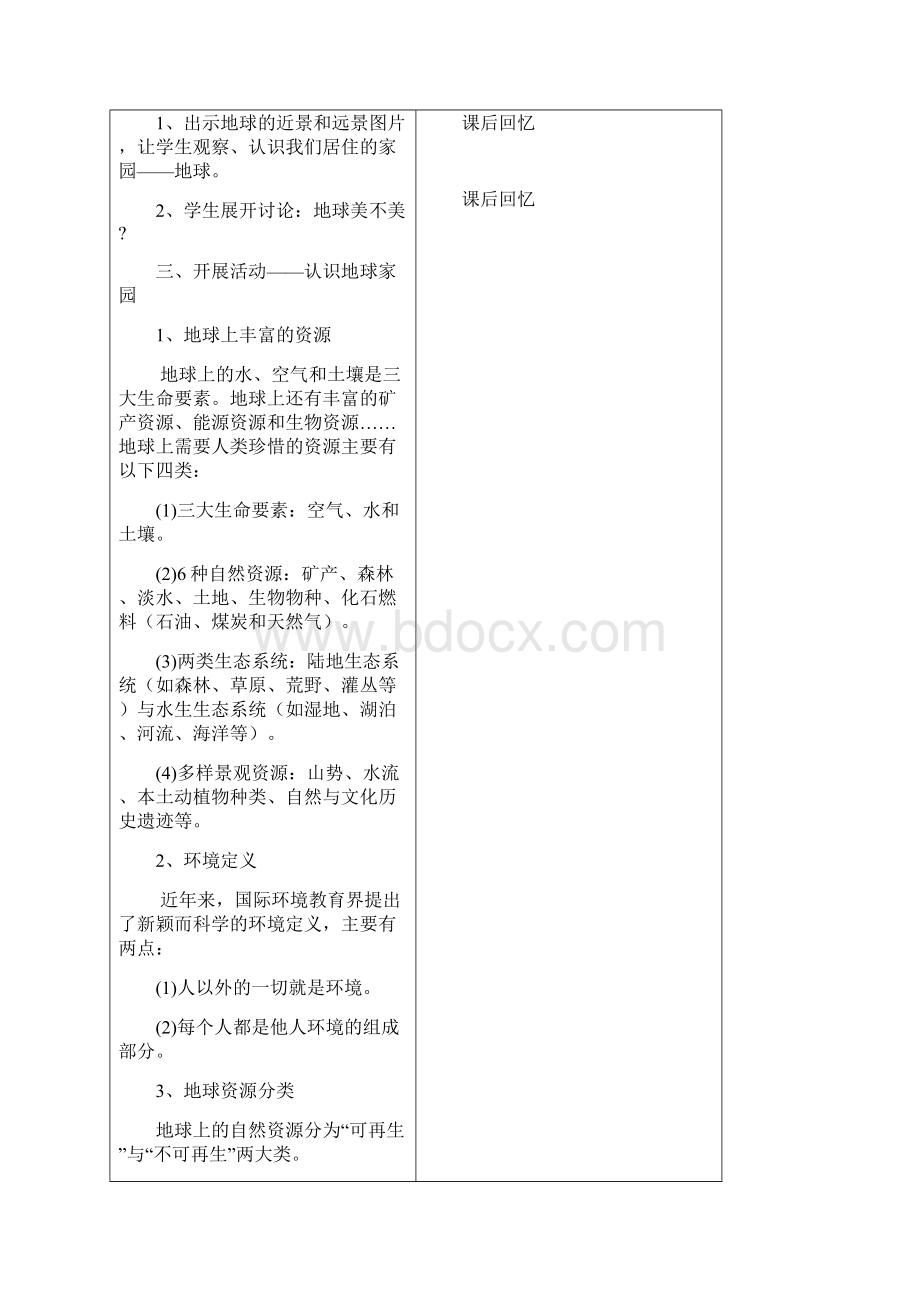 安徽教育出版社小学五年级下册综合实践活动教案.docx_第3页