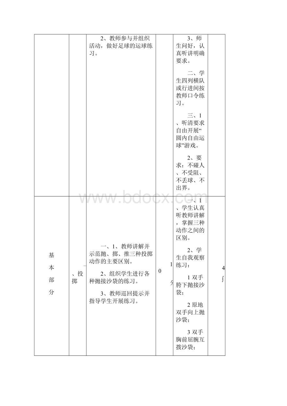 初中体育课教案全集2.docx_第2页