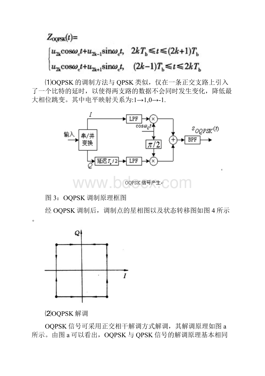 课程设计OQPSK通信系统的matlab仿真分析.docx_第3页