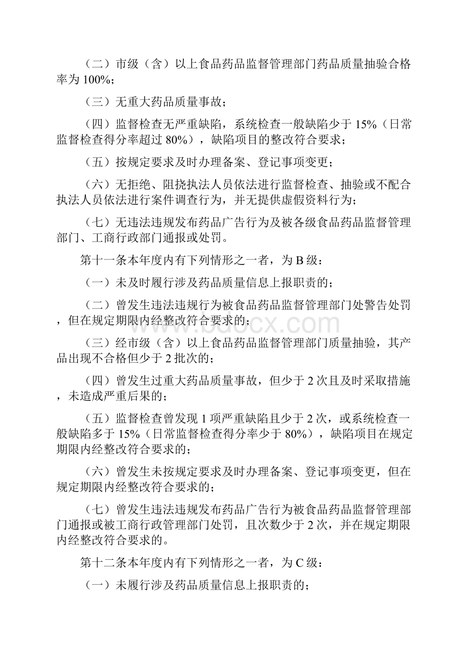 药品生产企业日常监督管理制度办法.docx_第3页