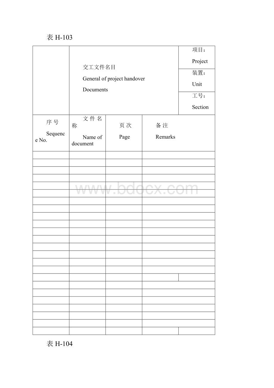 化工部竣工资料表格.docx_第2页