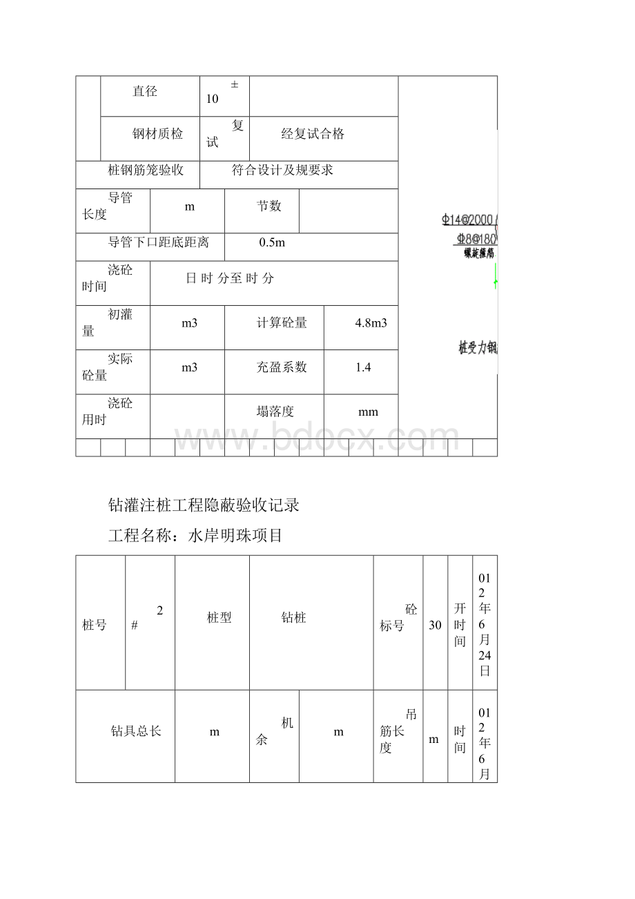 钻孔灌注桩工程隐蔽验收记录.docx_第3页