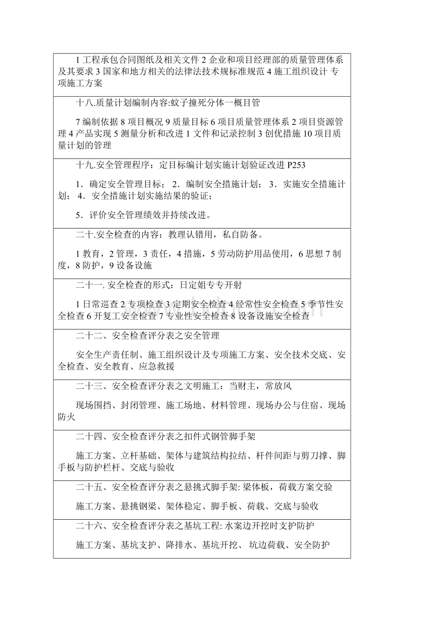 一级建造师建筑口诀记忆考点.docx_第3页