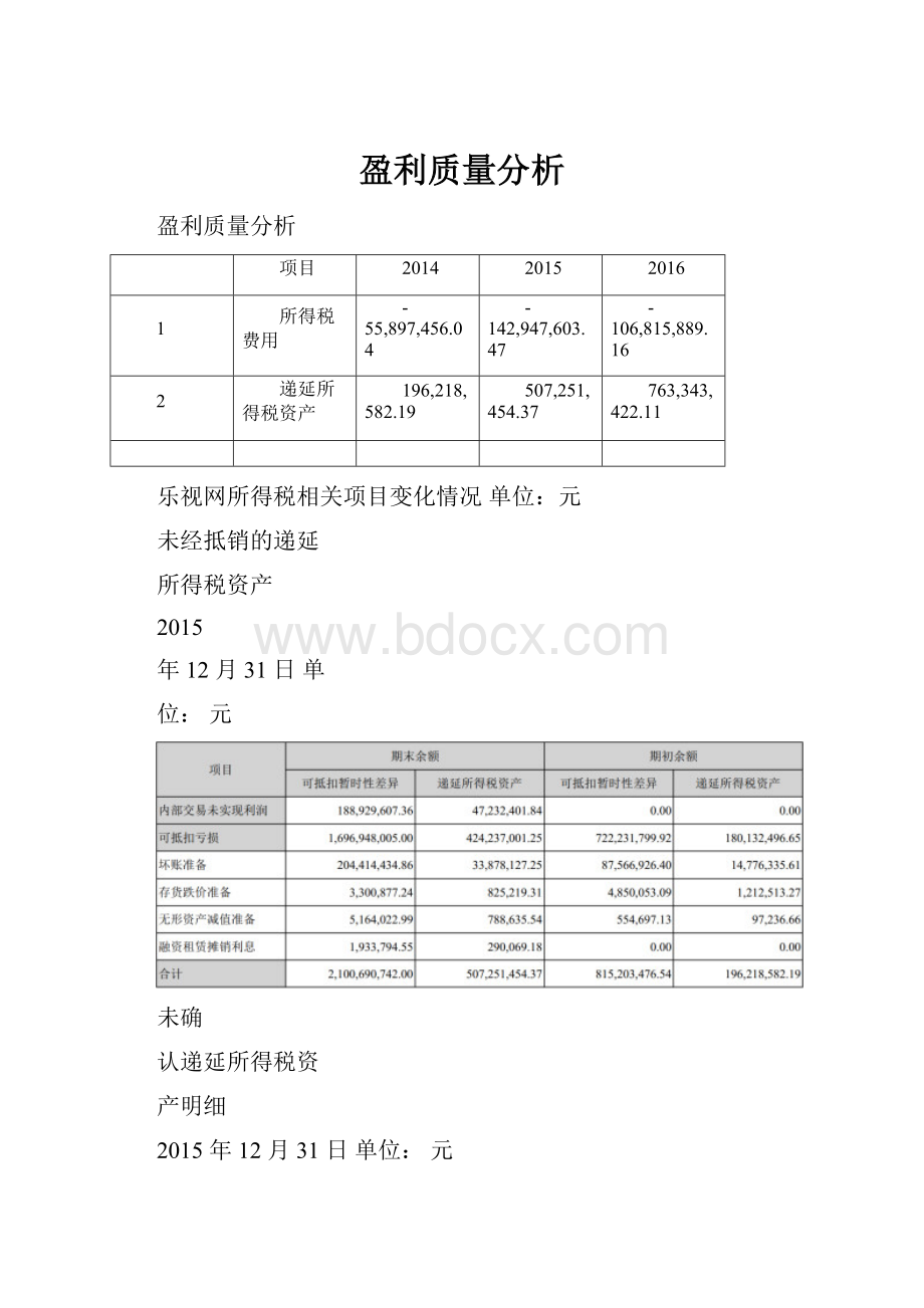 盈利质量分析.docx