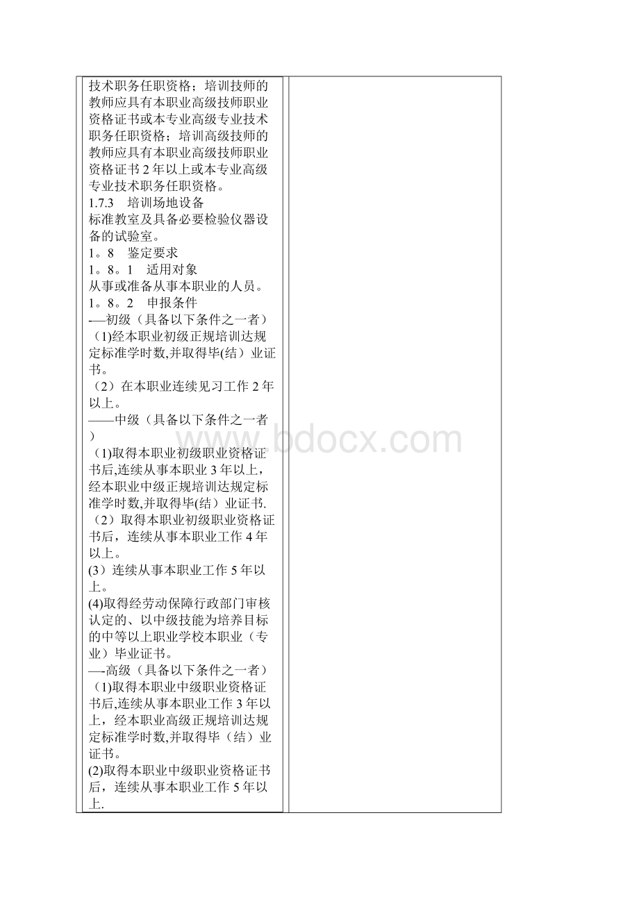 化学检验工化验员国家职业标准精品管理资料.docx_第2页