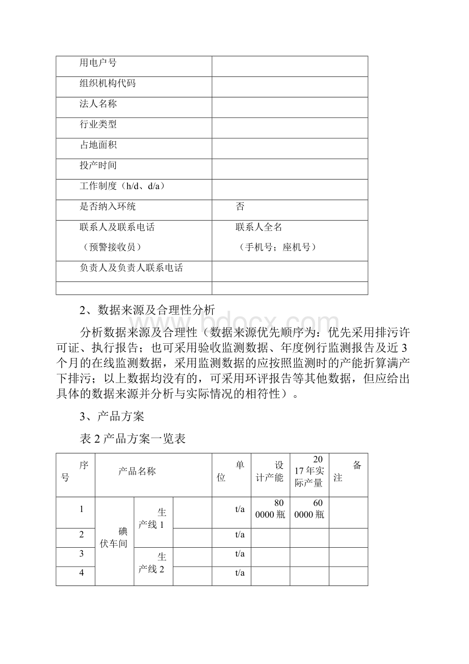 环保检查一厂一策模版.docx_第2页