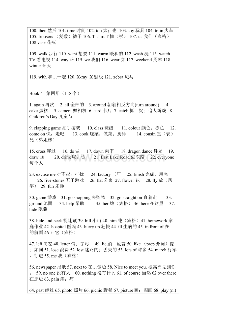 小学一六年级的英语单词免费.docx_第2页