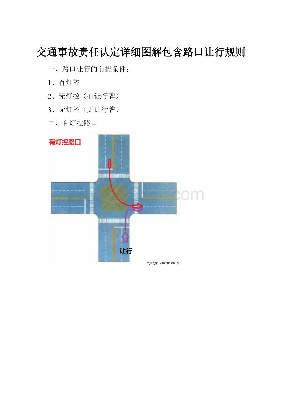 交通事故责任认定详细图解包含路口让行规则.docx_第1页