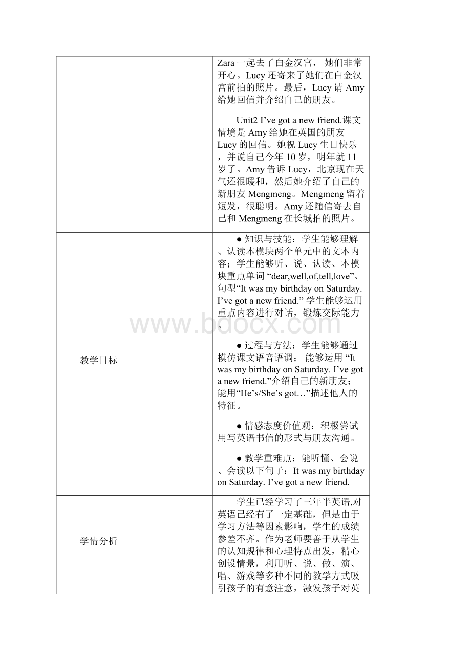 外研社小学英语四年级教案新部编本.docx_第2页