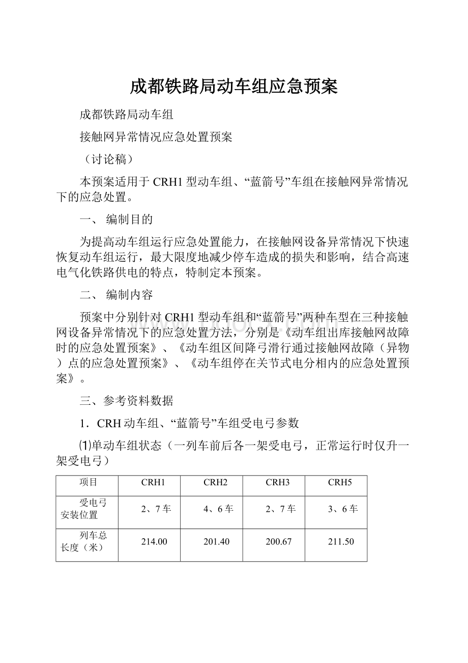 成都铁路局动车组应急预案.docx