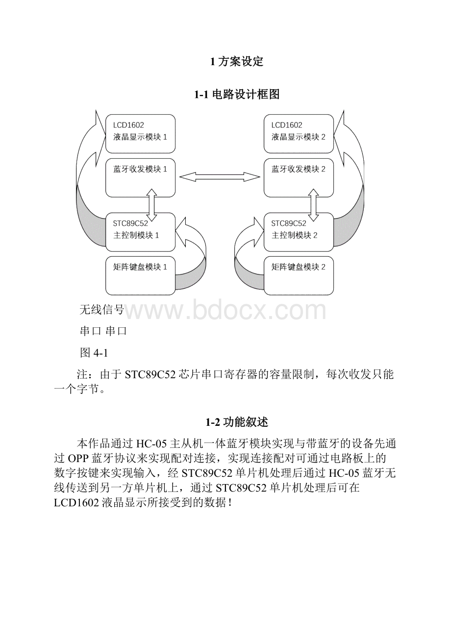 基于 单片机的蓝牙传输.docx_第2页