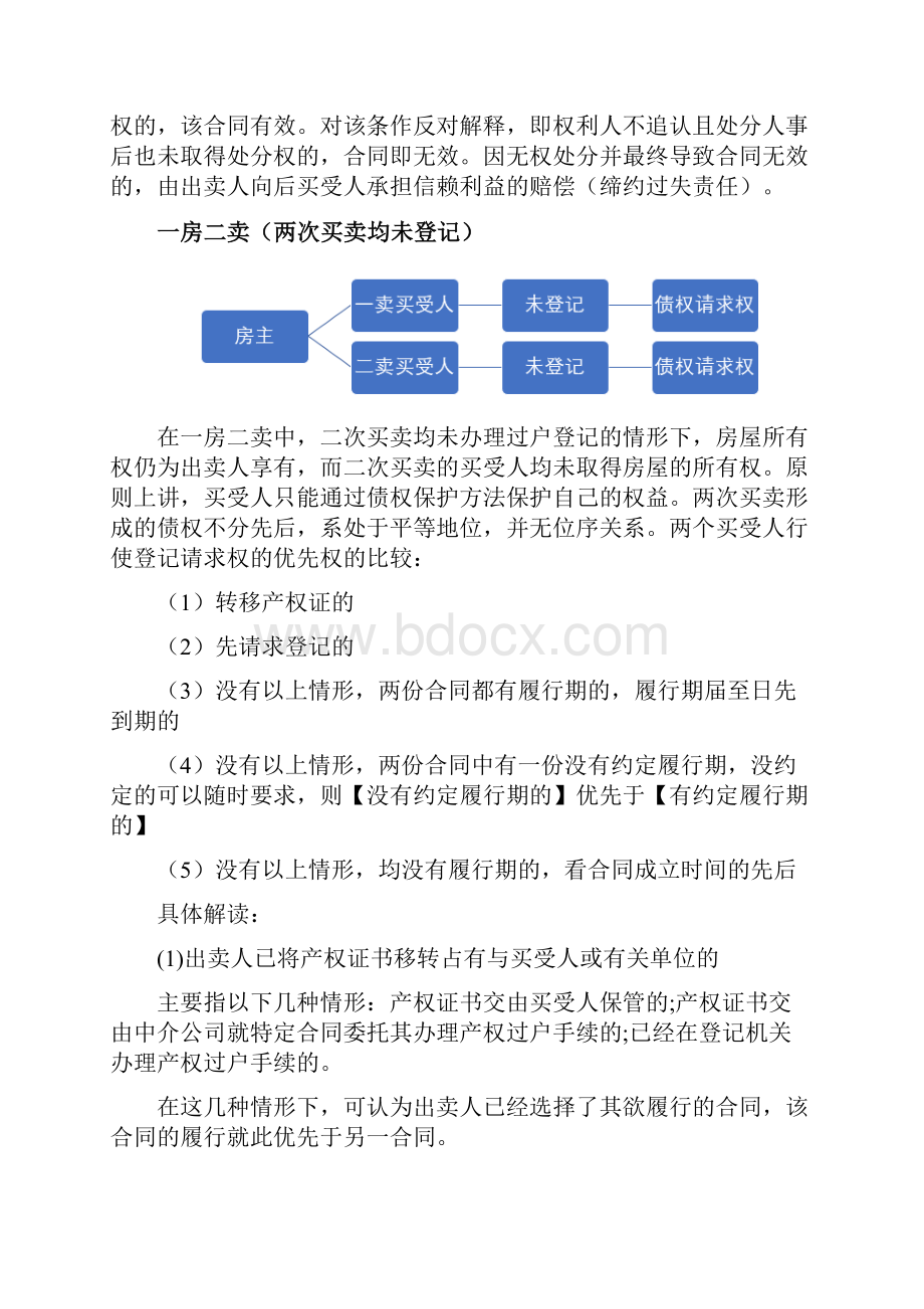 民法典合同编买卖合同多重买卖房产买卖.docx_第3页