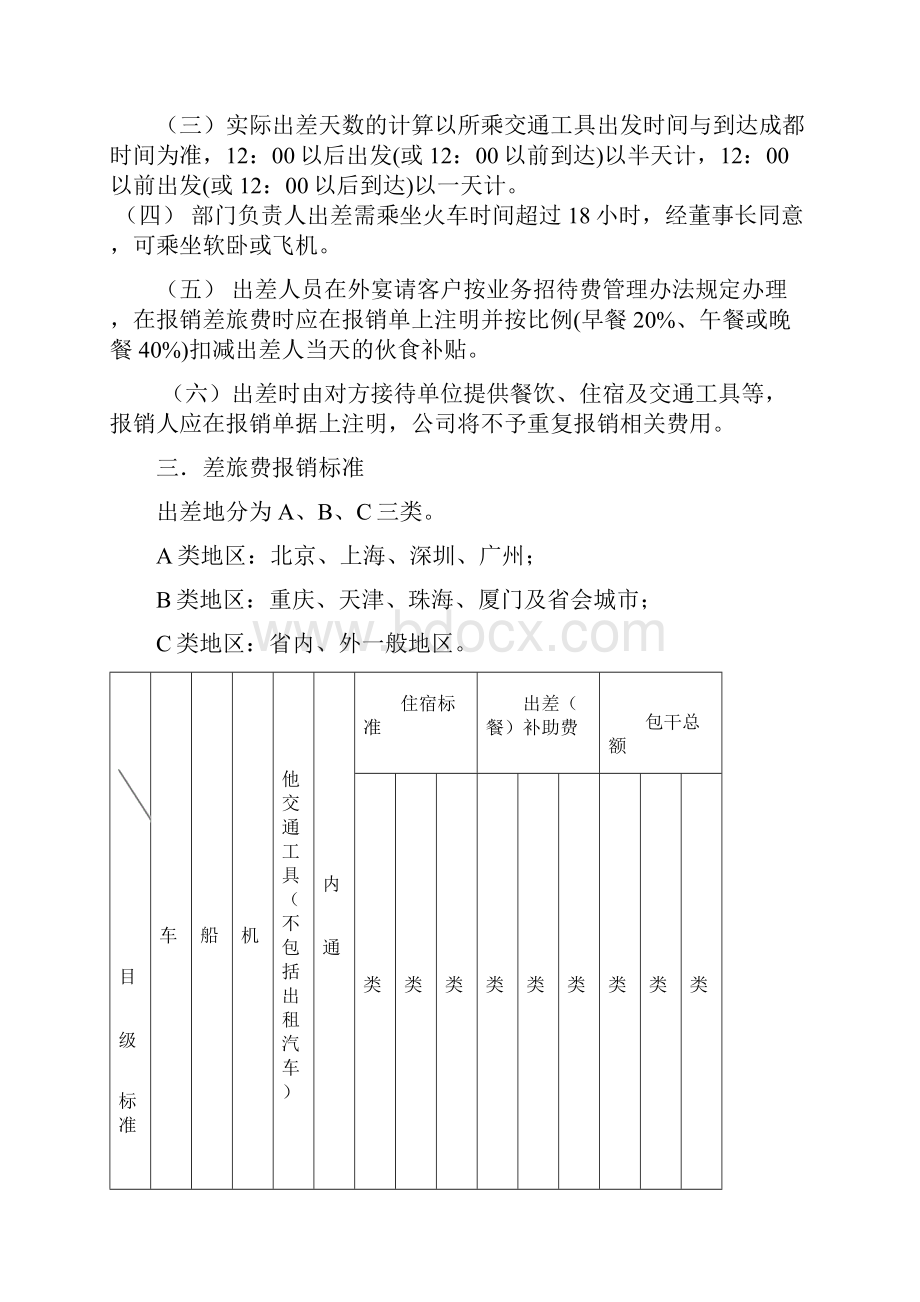 企业费用报销制度及报销流程.docx_第3页