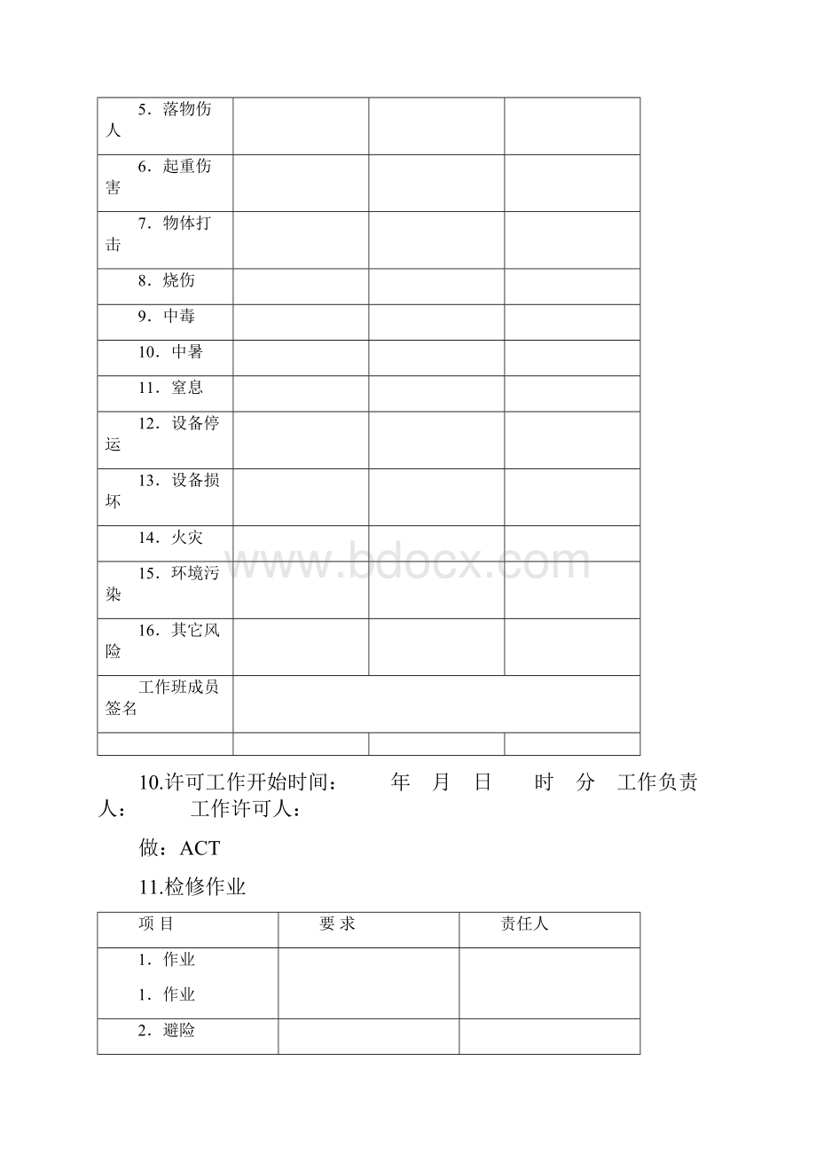 STAR自检工作票模板.docx_第3页