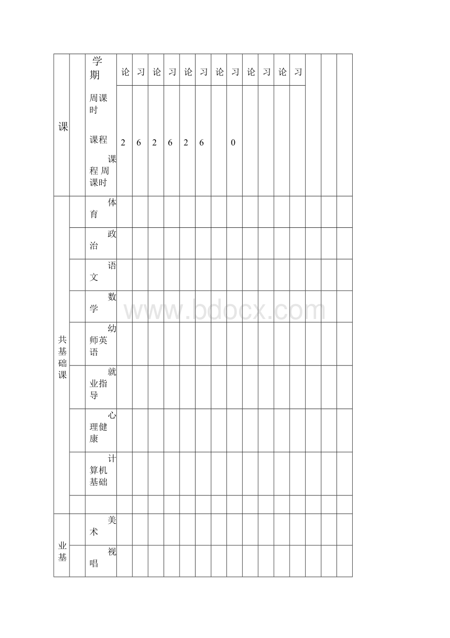 学前教育专业教学大纲.docx_第2页