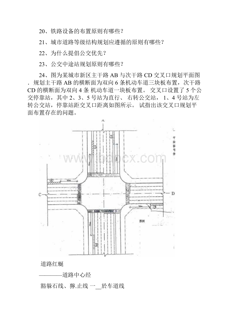 城市道路与交通规划复习资料.docx_第2页