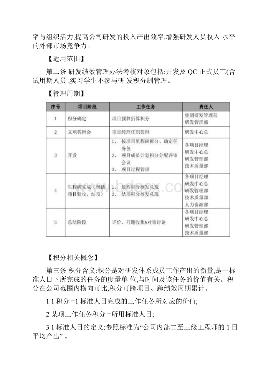 研发积分制绩效考核管理办法精.docx_第3页