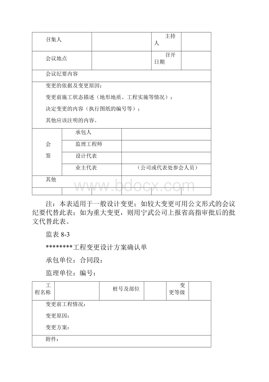 工程设计变更表格.docx_第2页