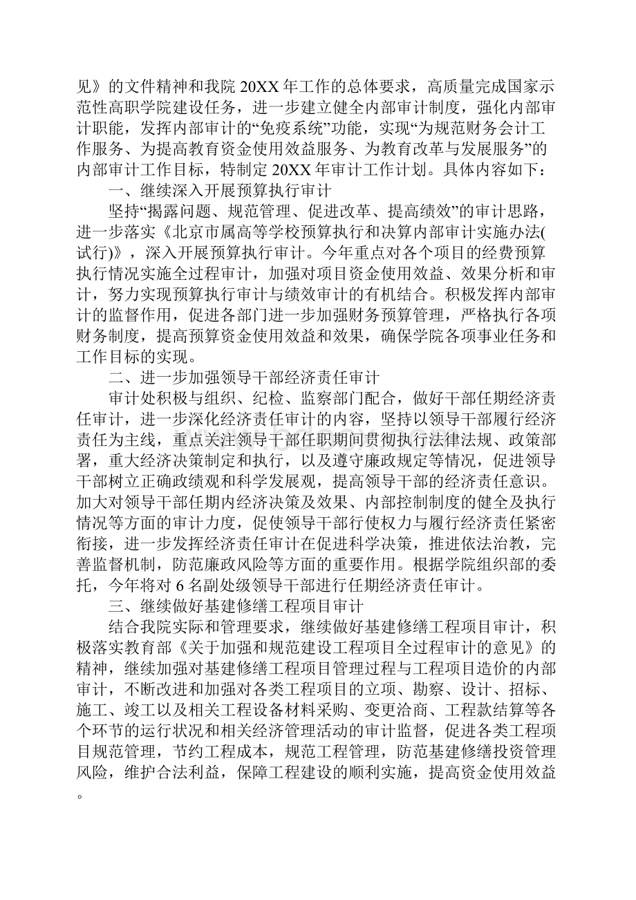 审计工作计划的详细版.docx_第2页