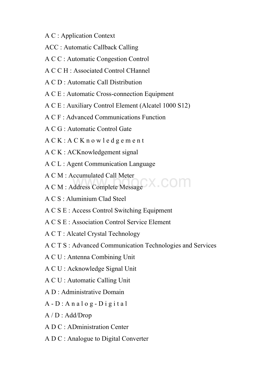 网络通信技术缩写略语大全.docx_第2页