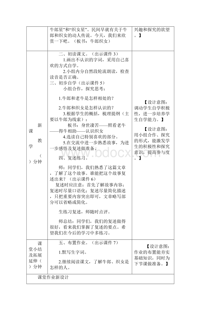 部编五年级上册语文牛郎织女一 教案精编.docx_第2页