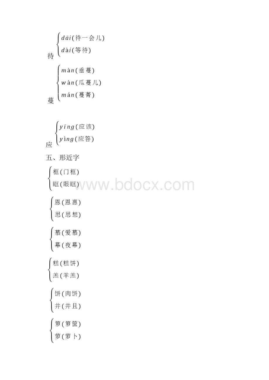 统编语文五年级上册期末复习知识点汇总.docx_第3页