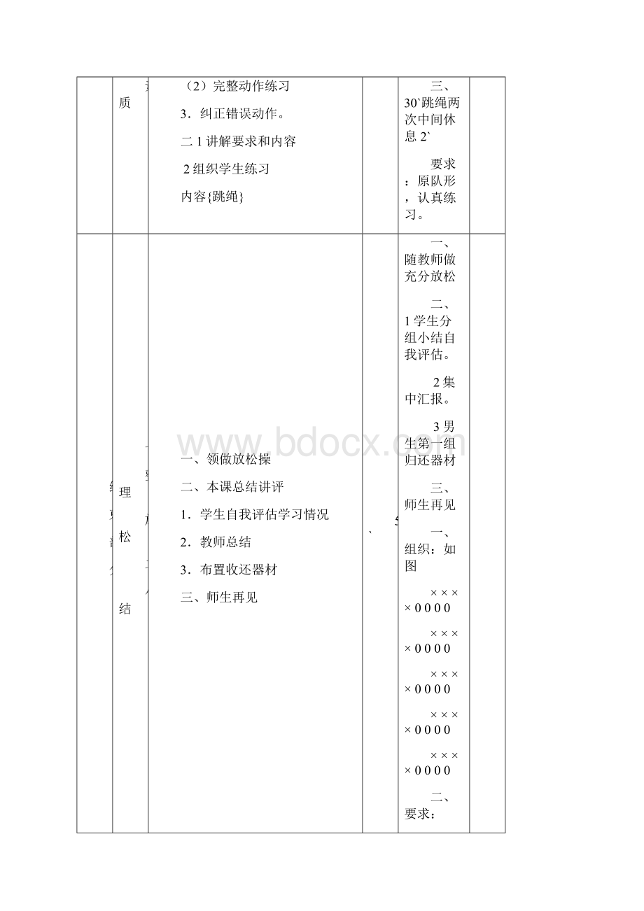 初中体育教案全集八年级.docx_第3页