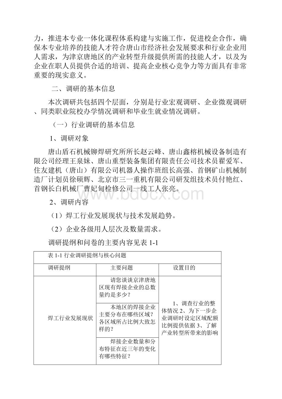 焊接技术应用专业人才需求调研报告.docx_第2页