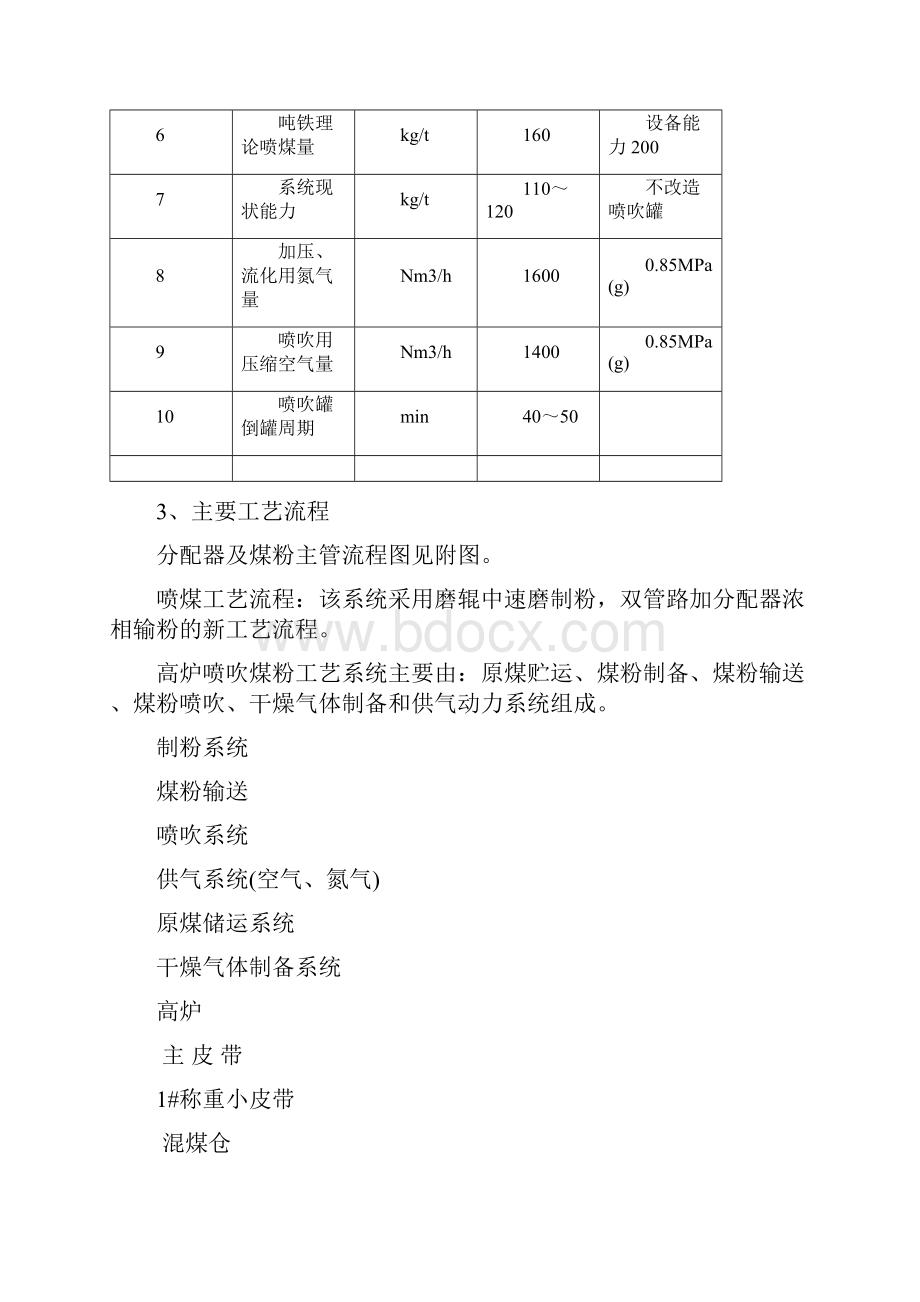 喷煤工艺流程图及概述.docx_第3页