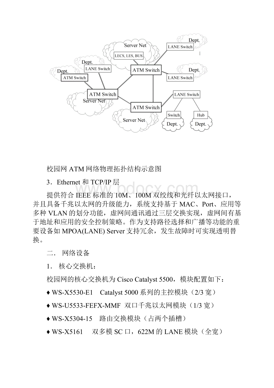 复旦大学校园网主干网络及配置.docx_第3页