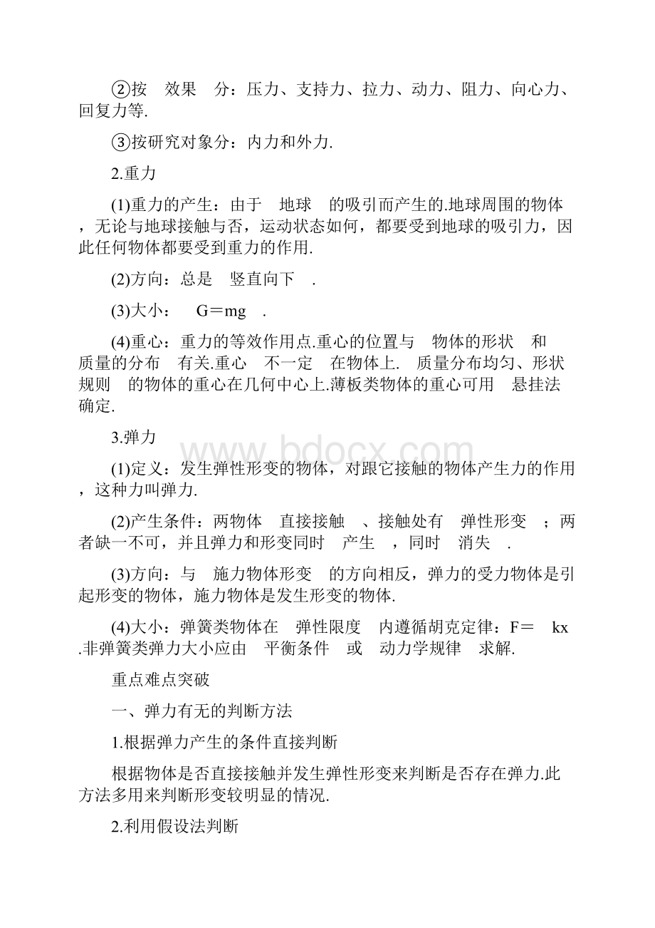 届一轮复习相互作用.docx_第2页