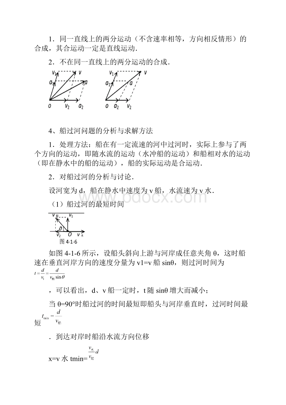 曲线运动复习学案.docx_第2页