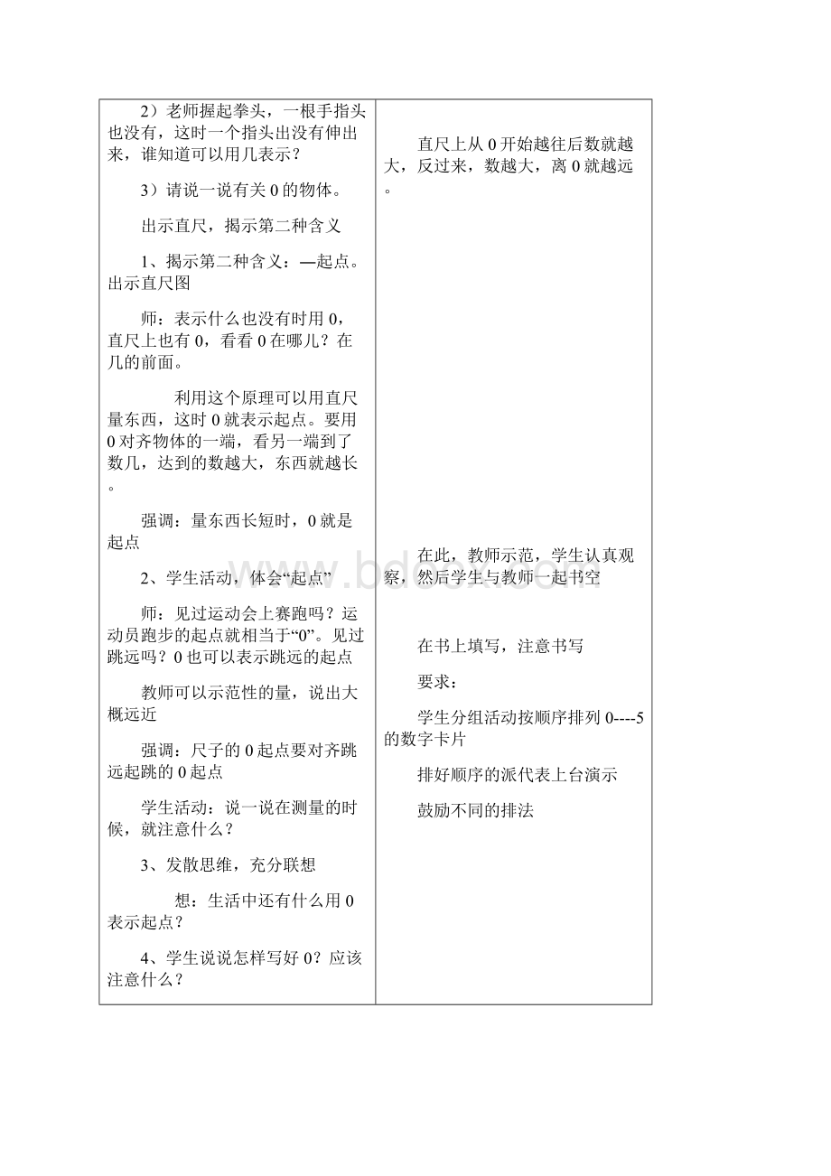 一年级数学课时教案2.docx_第3页