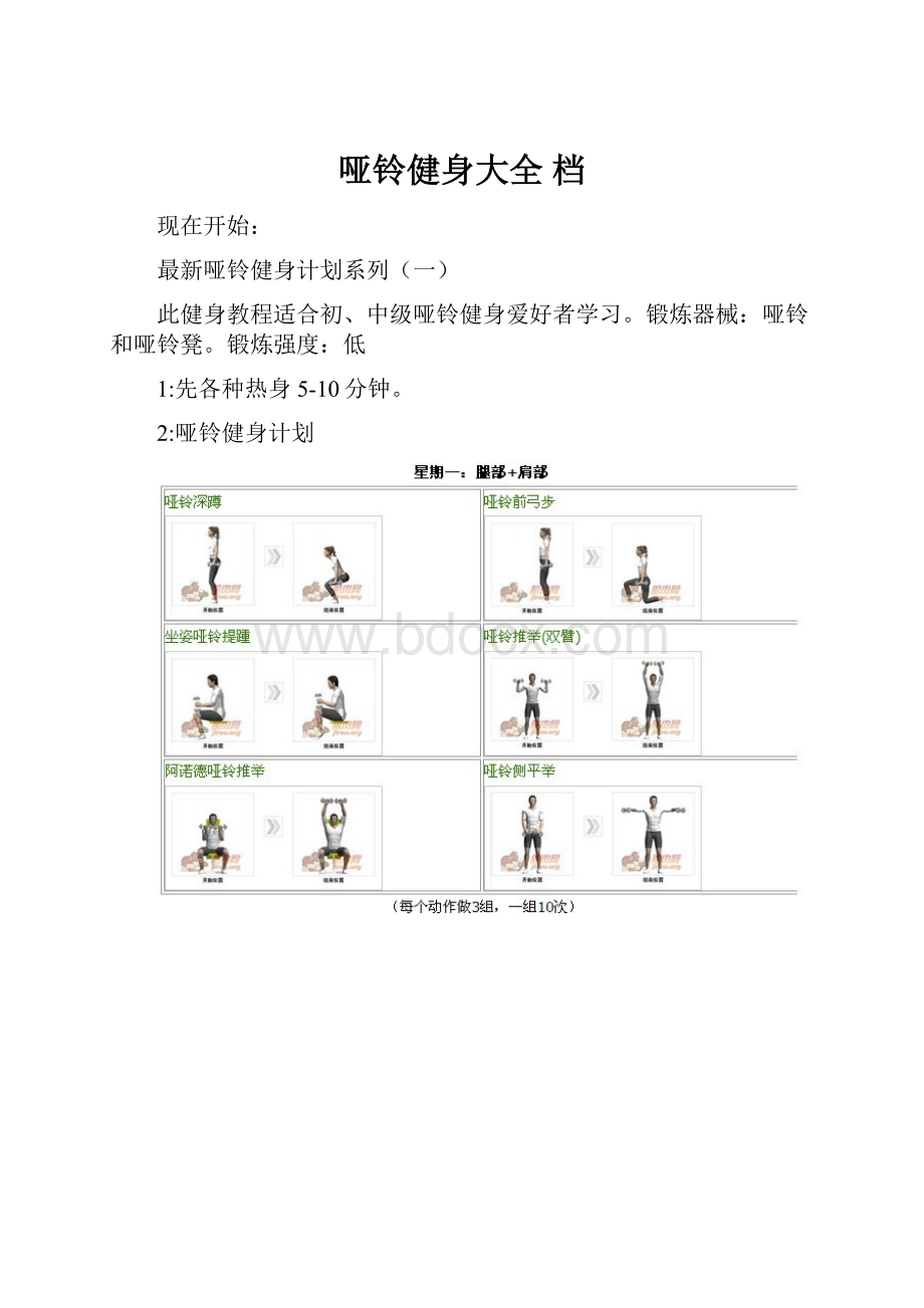 哑铃健身大全 档.docx_第1页